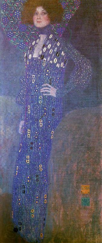 Gustav Klimt portratt av emilie floge